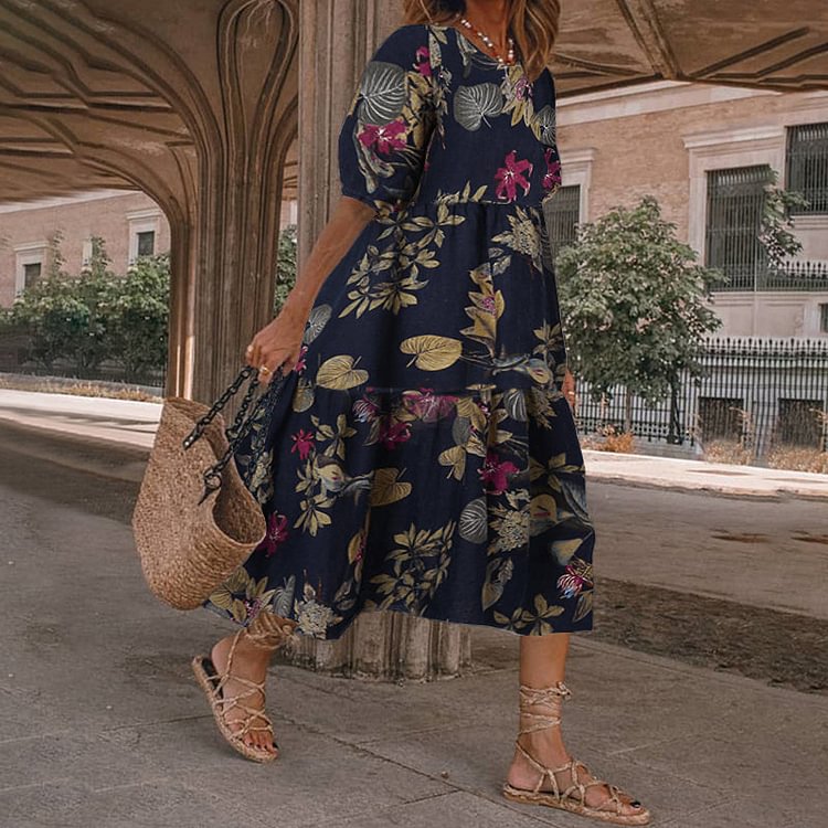 Large size dress for women QueenFunky