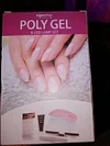 Poly nail gel - Set with LED light