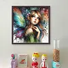 Butterfly Fairy-11CT Stamped Cross Stitch 50*50cm/19.69*19.69in tapestrymarket