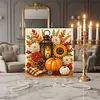 Happy Thanksgiving Day DIY 5D Diamond Painting Kit with Frame 25x25cm