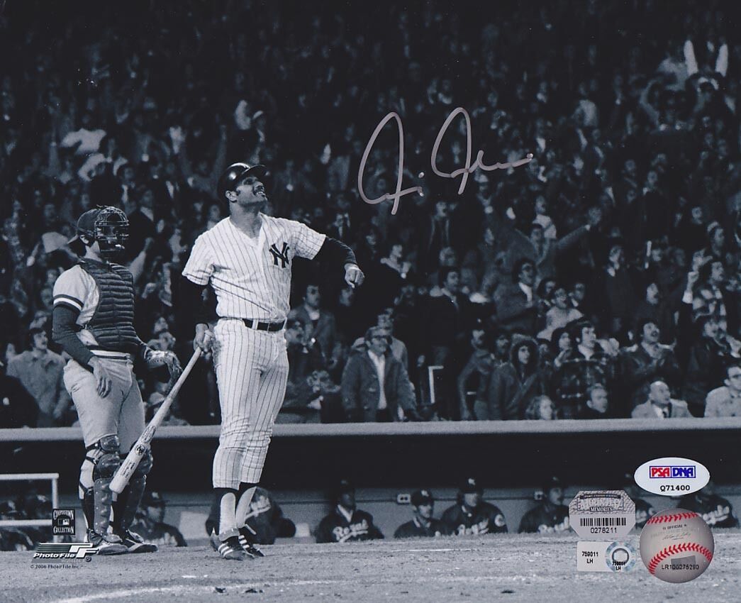 Chris Chambliss SIGNED 8x10 Photo Poster painting New York Yankees PSA/DNA AUTOGRAPHED