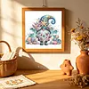 Sea Goblin Special Shaped 5D DIY Partial Drill Diamonds Dots Gem Art Kits 11.81 X11.81inch Diamond Dots Paintings Diamonds Paintings Gem Art for Adults Beginners Home Decor