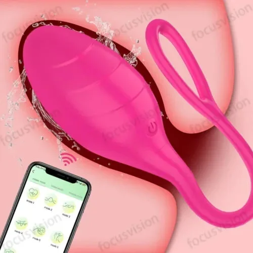 pornhint Pornhint Wireless APP Remote Bullet Vibrator Kegel Exercise Ben Wa Balls Vaginal Bladder