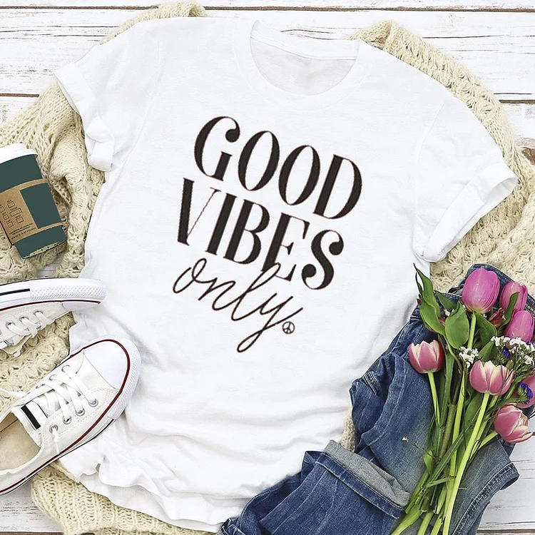 Positive Quotes T-shirt Tee --Annaletters