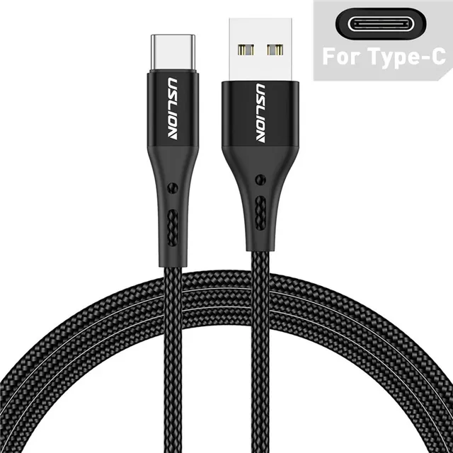 3A Type C Cable Wire For  Android Mobile Phone Fast Charging 