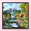Landscape-11CT Stamped Cross Stitch Kit(40*40cm)