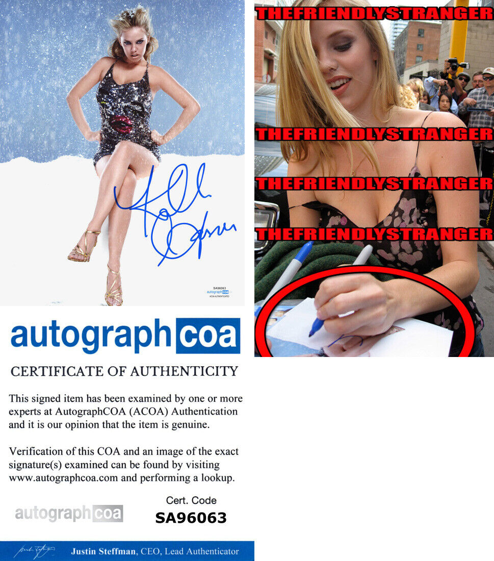 KELLI GARNER signed Autographed 8X10 Photo Poster painting i EXACT PROOF - SEXY Cheeky ACOA COA