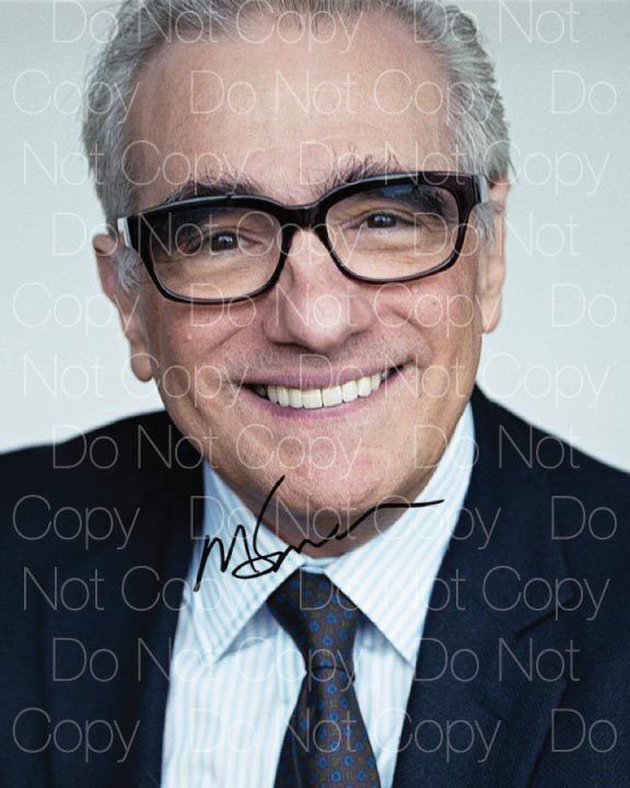 Martin Scorsese signed Photo Poster painting 8X10 print picture poster autograph RP