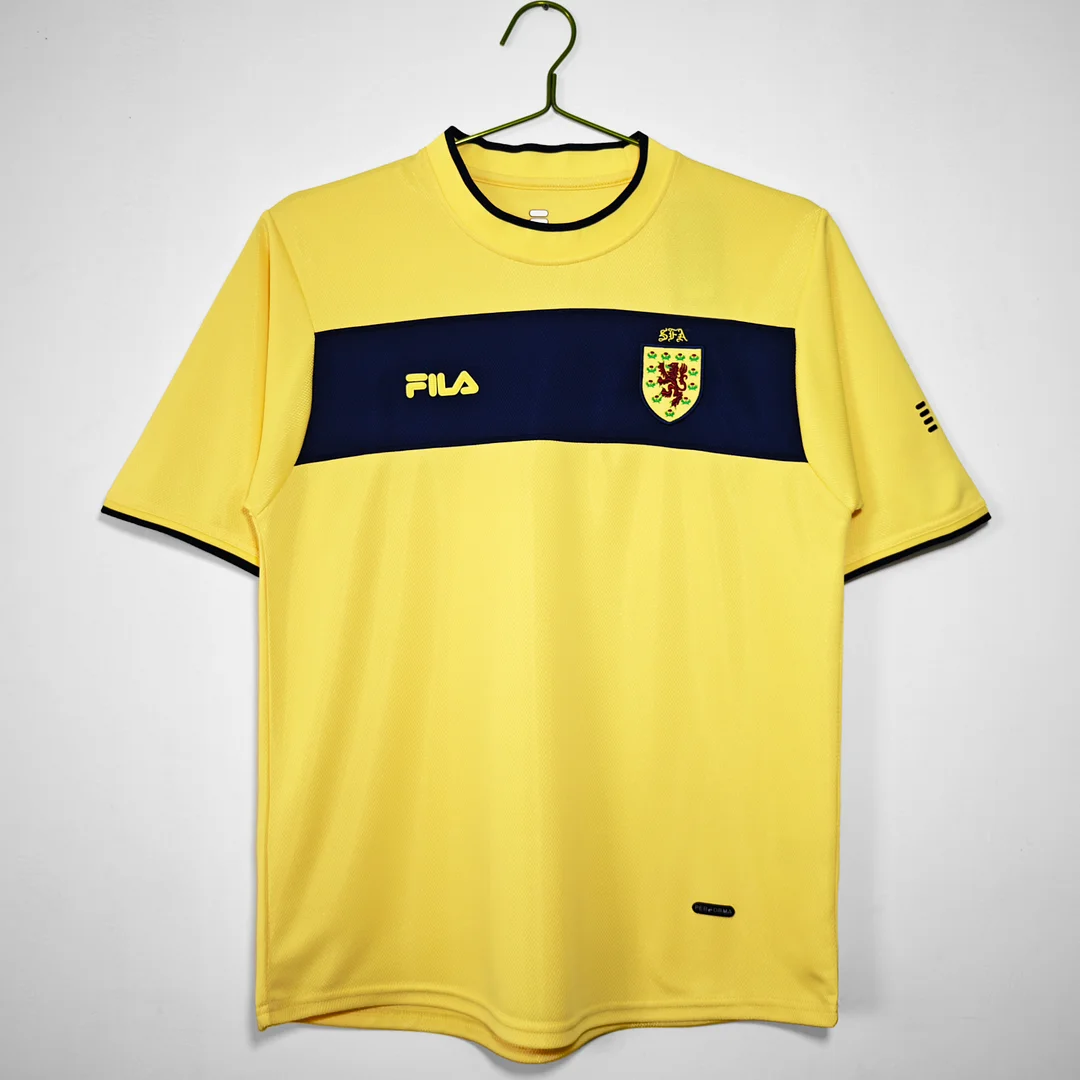 Retro 2002 Scotland Away Football Shirt Thai Quality