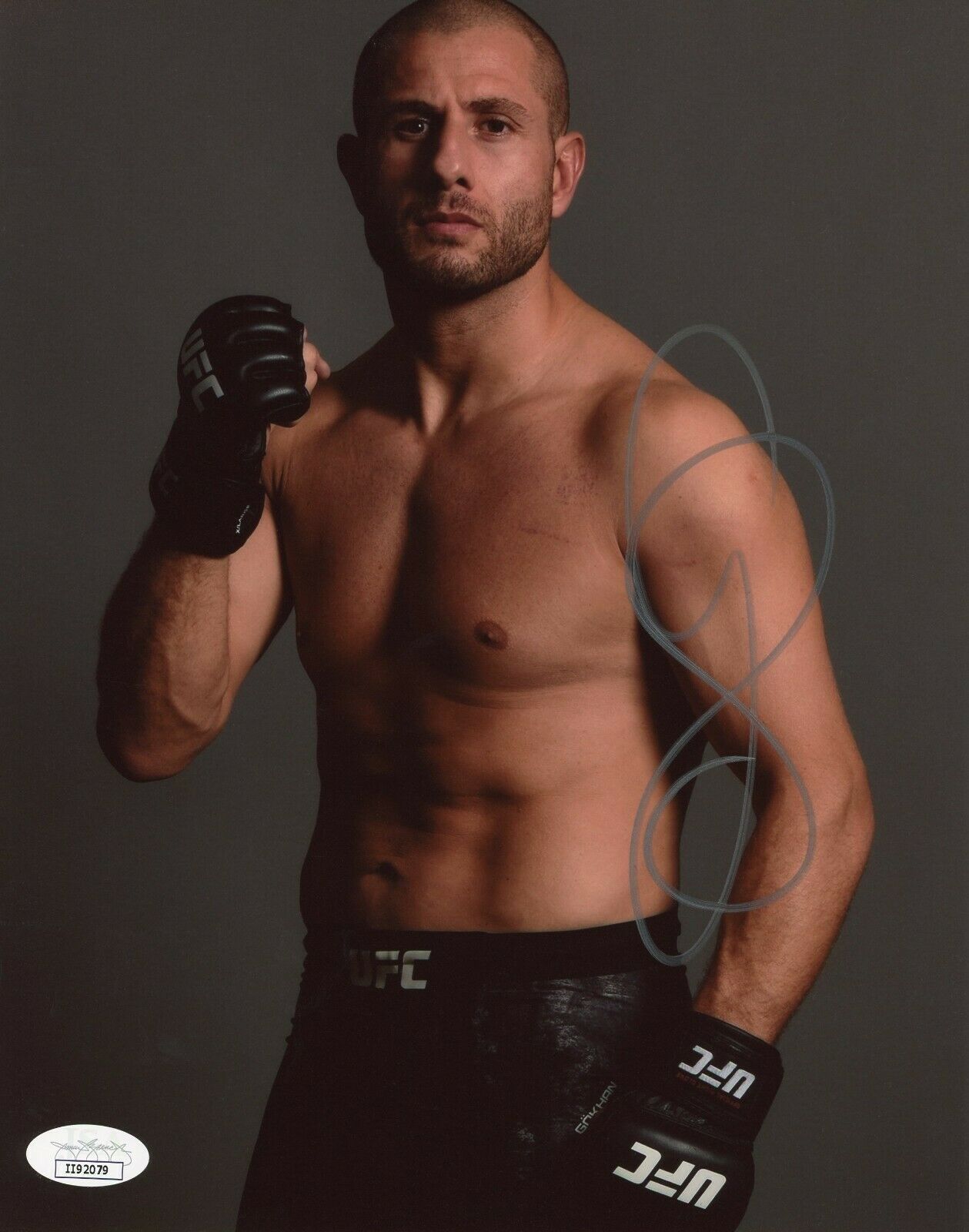 Gokhan Saki Hand Signed 8x10 Photo Poster painting UFC Fighter JSA COA Autograph Rebel