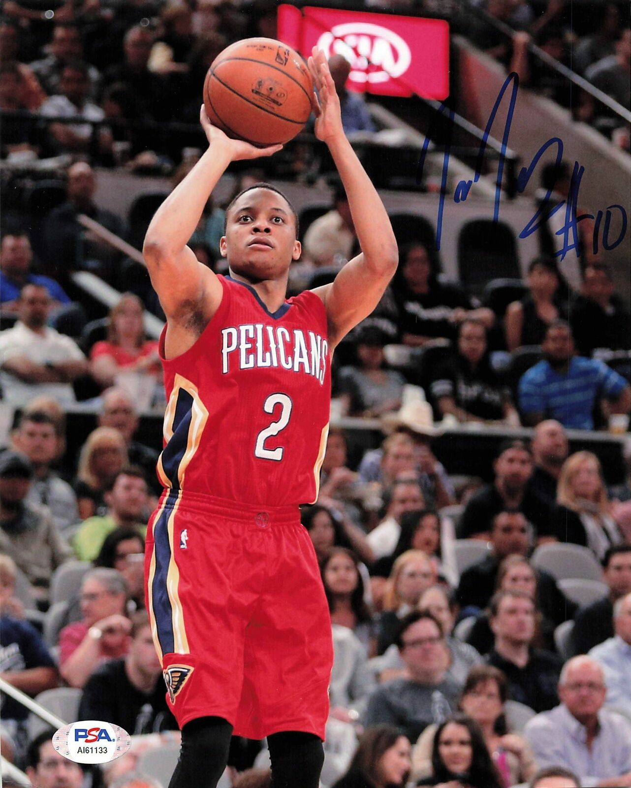 Tim Frazier signed 8x10 Photo Poster painting PSA/DNA New Orleans Pelicans Autographed