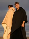 Poncho Hoodie, Anxiety Relief, Wearable Blanket Hoodie, Oversized Loose Blanket Poncho, Unisex (One Size Fits All)