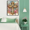 (Multi-Style)Cross Animal Flower-Partial Special Shaped Diamond Painting 30*40CM