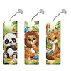 3Pcs Diamond Painting Animal Nature Bookmark Making Kit for Book Lovers