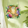 Diamond Painting Window Scenery Hanging Pendant Diamond Painting Home Decor