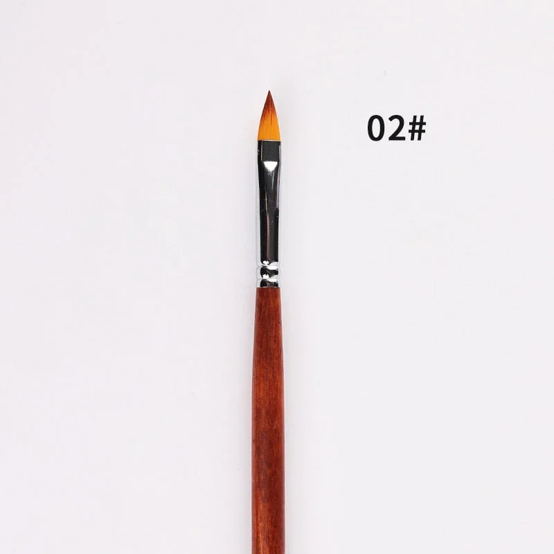 1 Pc Double Way Rhinestone Silicone Nail Brush Carving Emboss Hollow Pottery Pen UV Gel Shaping Silicone Brushes Nail Art Tool-Nail Inspo