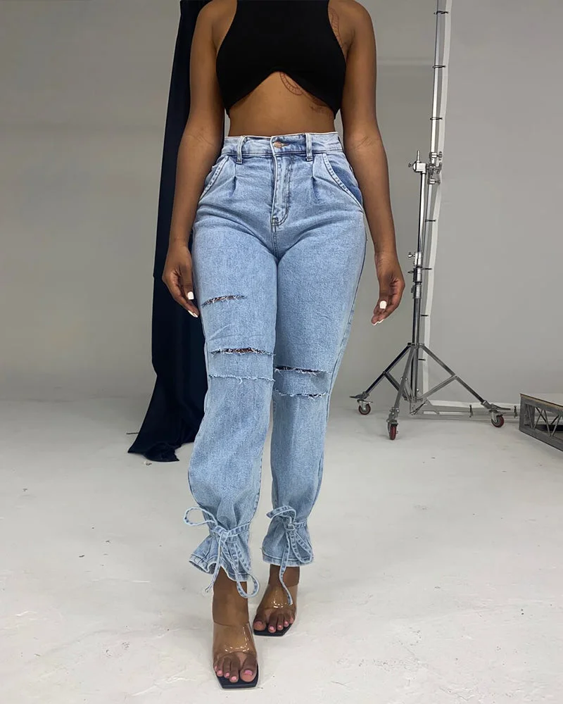 BRANDI HIGH WASIT JEANS