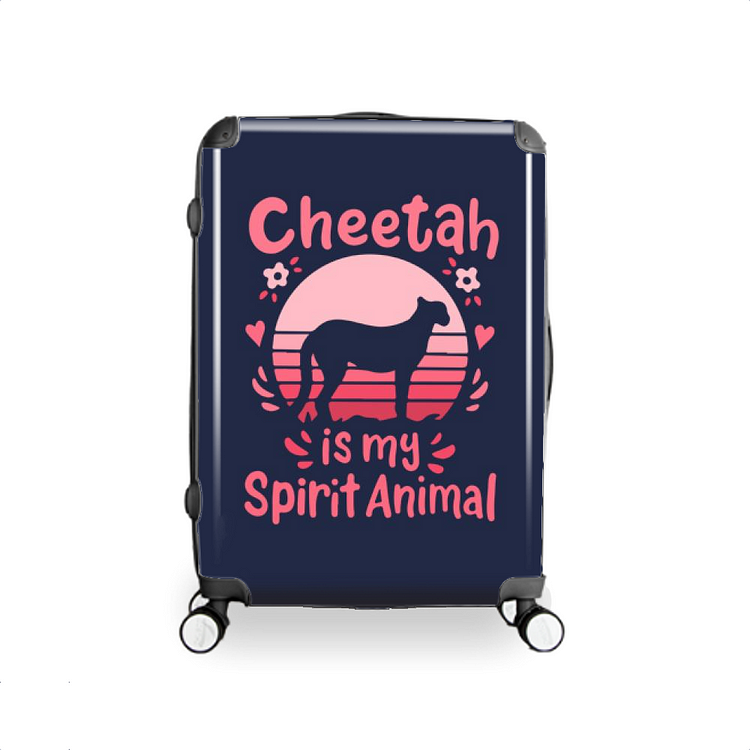 Cheetah Spirit Animal, Cheetah Hardside Luggage
