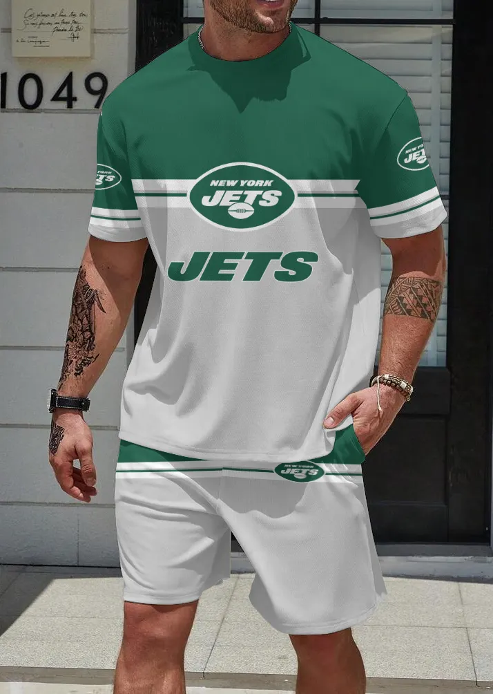 New York Jets Limited Edition Top And Shorts Two-Piece Suits