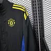 2025/2026 Manchester United Windbreaker Black Football Shirt 1:1 Thai Quality