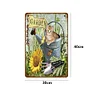 Garden Herb Flowers - Vintage Metal Signs(12*16Inch) - Cat