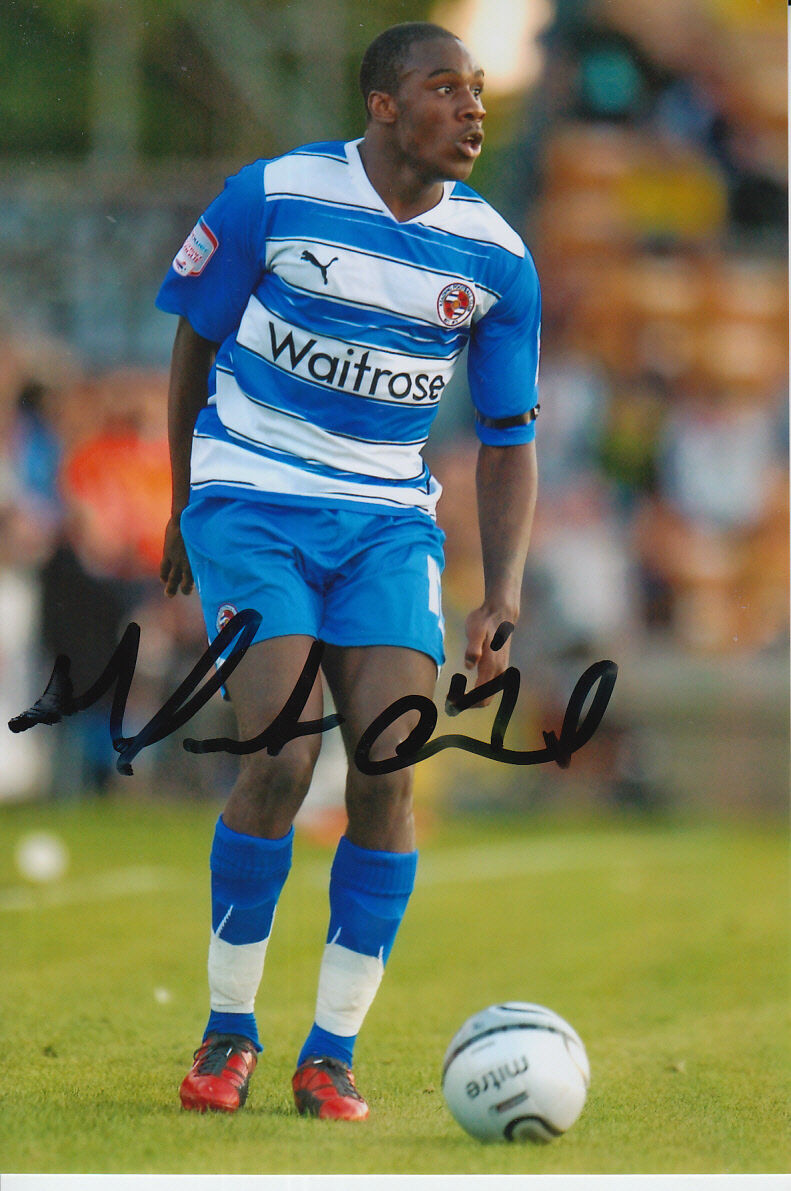 READING HAND SIGNED MICHAIL ANTONIO 6X4 Photo Poster painting 3.