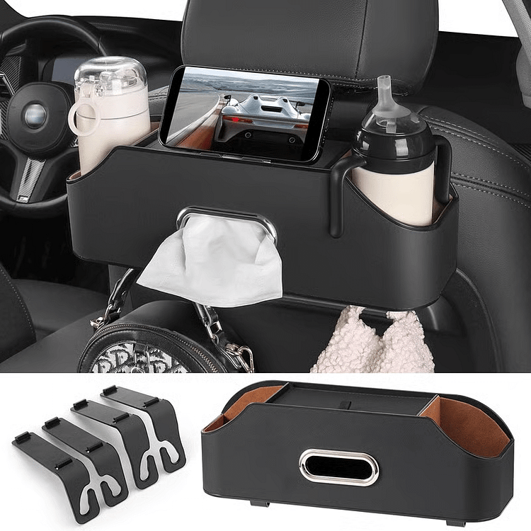Sale 3-in-1 Car Backseat Organizer – Keep Your Ride Clean & Organized! 