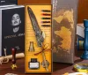 Mechanical quill pen stationery literary retro wax seal set