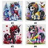 (Multi-Style) Colorful Unicorn-14CT Counted Cross Stitch 40*40cm/15.75*15.75in