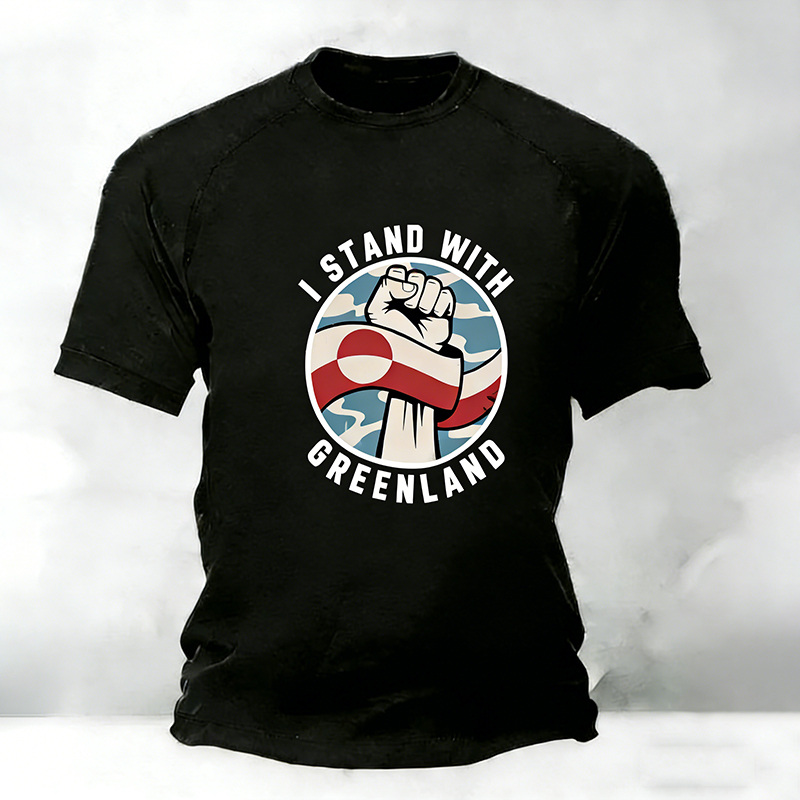 Always With Greenland: Printed Comfortable Men's T-shirts. artswardrobe