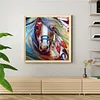 uk.everydayedeals (Limited Stock)Paint By Number - Oil Painting -  Horse (40*40Cm)