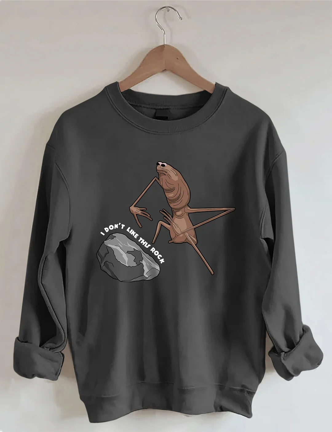 I Don't Like This Rock Sweatshirt