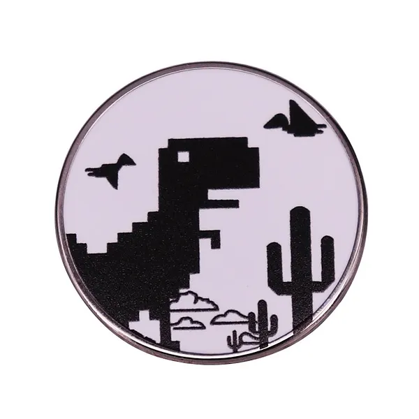 Foto del pin Brave Desert T-Rex