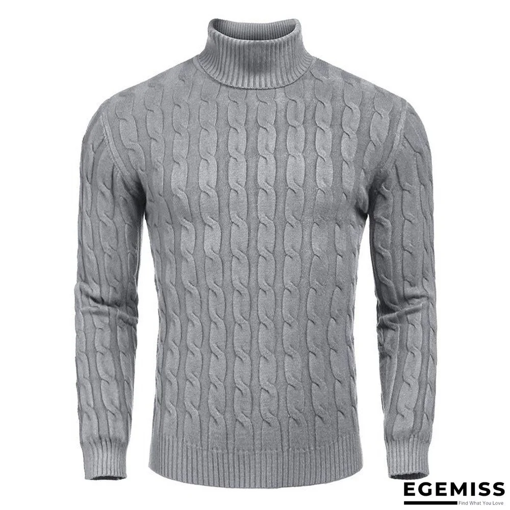 Foreign Trade Long Sleeve Turtleneck Men's Sweater | EGEMISS