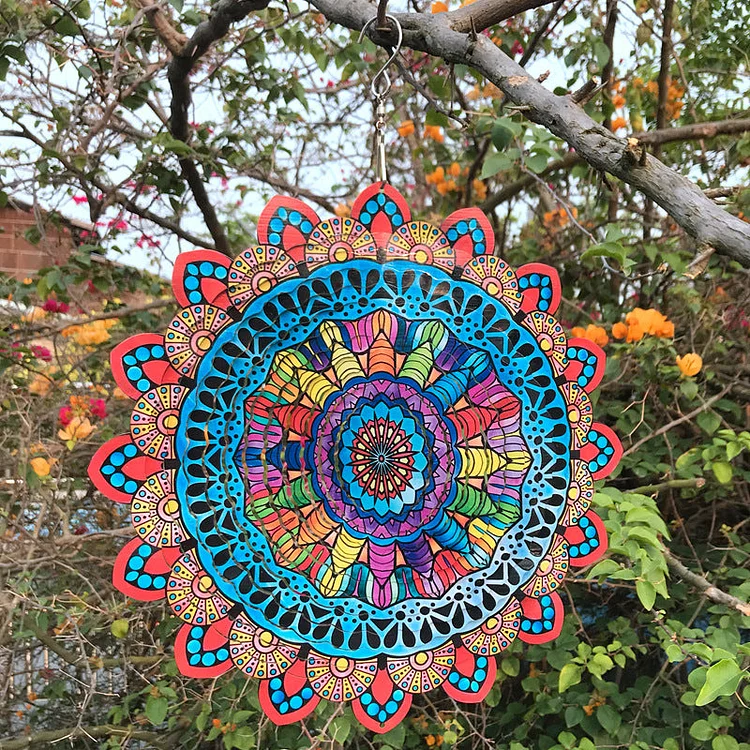 🌸Wind Spinner - osupljiv 3D učinek