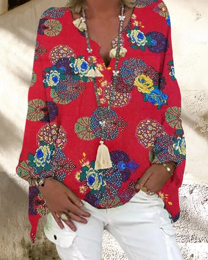 Printed Long-sleeved Shirt Girl