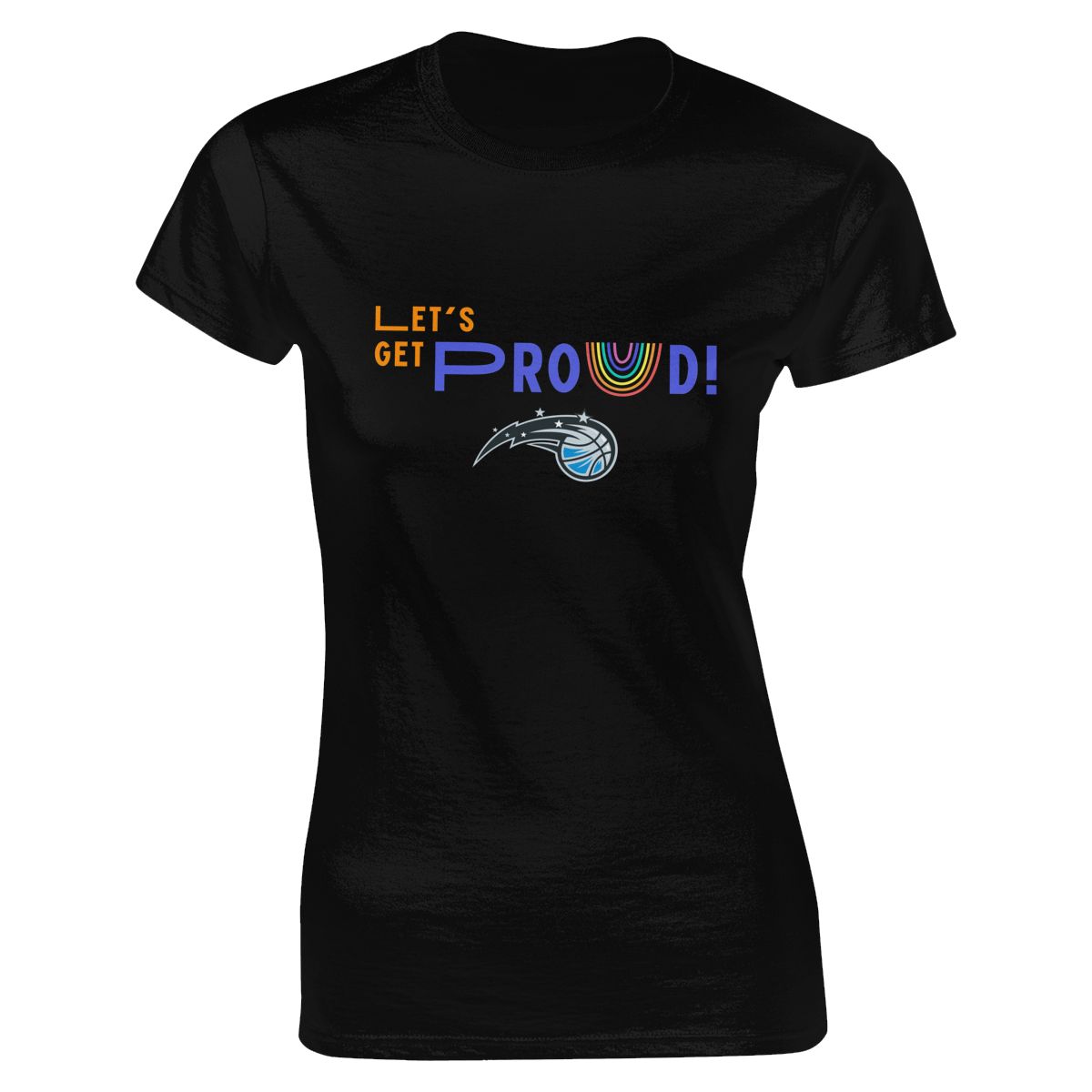 Orlando Magic Let's Get Proud Women's Crewneck T-Shirt