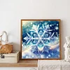 Diamond Painting-DIY Full Round Drill Snowflakes(40*40CM)