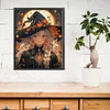 Halloween Witch-11CT Stamped Cross Stitch 40*50cm/15.75*19.69in tapestrymarket