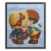 Couple - 9CT Partial Beaded Cross Stitch Kit (27x30cm)