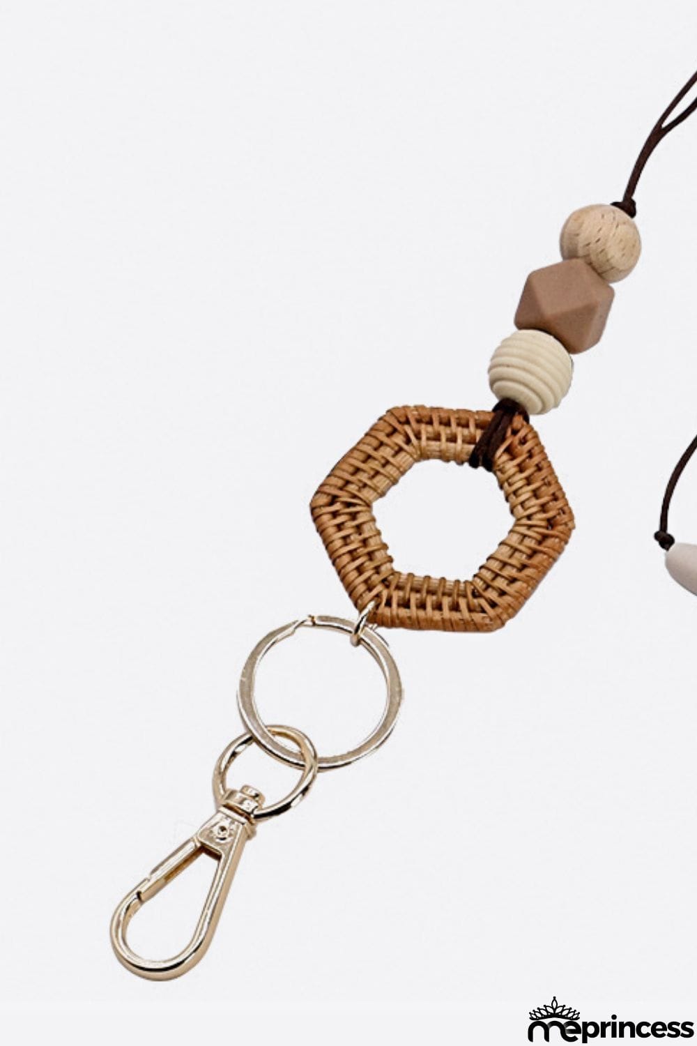 Assorted 4-Piece Silicone Bead Lanyard