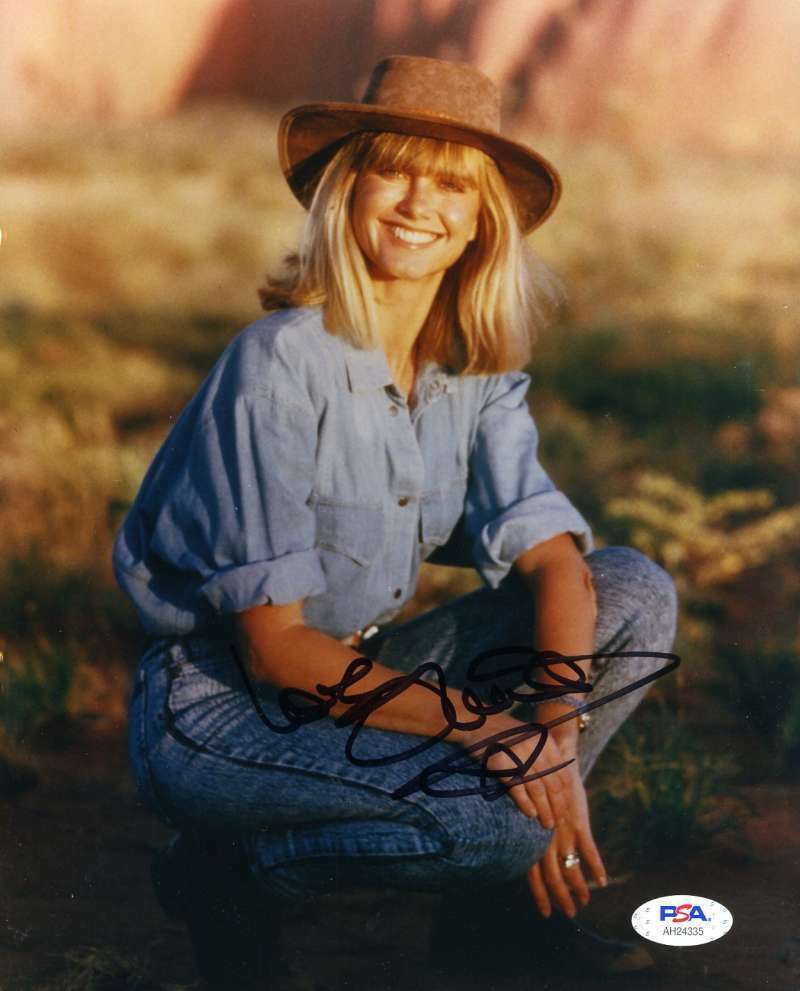 Olivia Newton John Psa Dna Coa Hand Signed 8x10 Photo Poster painting Autograph