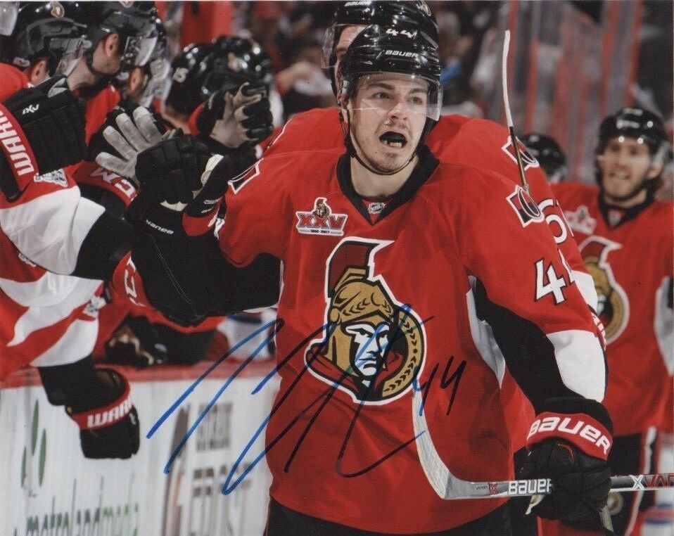 Ottawa Senators Jean-Gabriel Pageau Signed Autographed 8x10 NHL Photo Poster painting COA A1