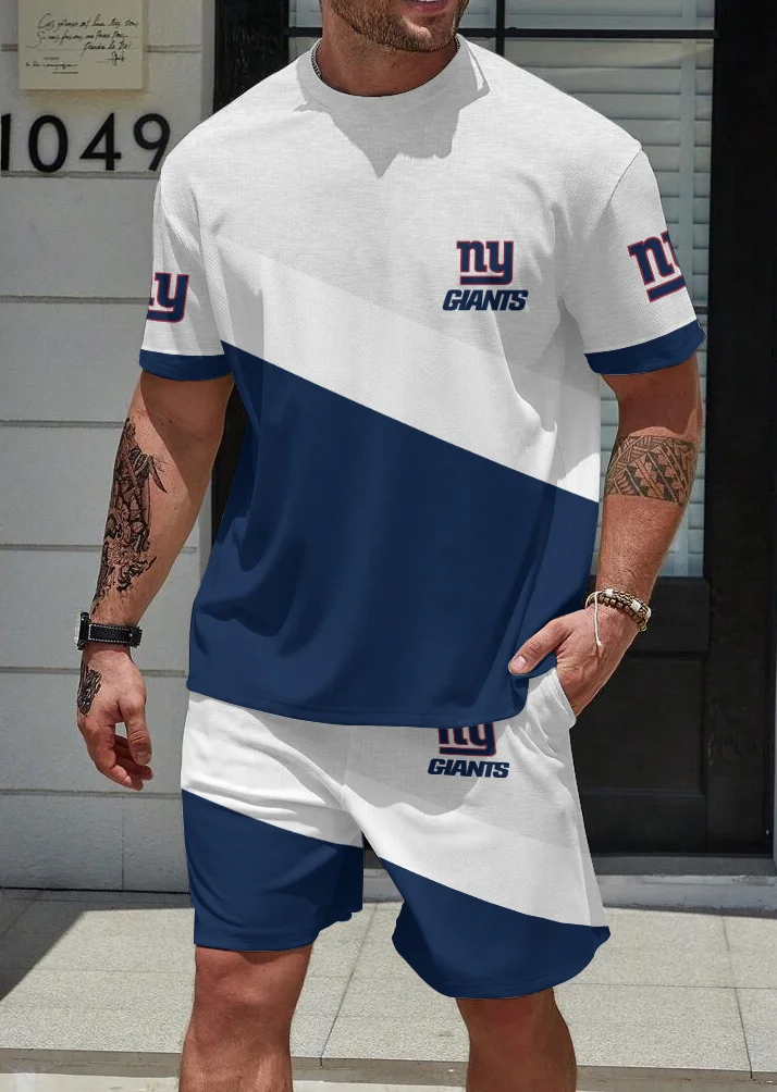 New York Giants Limited Edition Top And Shorts Two-Piece Suits