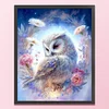 (Stamped/Counted) Owl-11CT Cross Stitch 40*50cm/15.75*19.69in