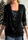 Elegant Sequin Top for Women &ndash; Flattering & Comfortable Fit