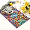 (42.5*29.5cm)1pcs Diamond Art Painting Mandala Placemats Heat Resistant Non-Slip Place Mat Kit