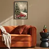 Christmas Tree And Car-11CT Stamped Cross Stitch 40*53cm/15.75*20.87in tapestrymarket