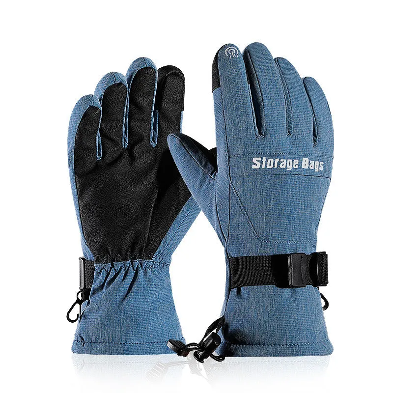 Unisex Waterproof Outdoor Ski Gloves