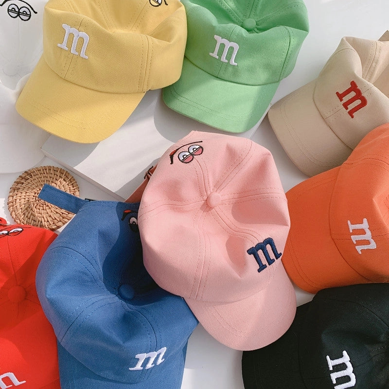 Children’s Hat Baby Spring And Autumn Cap Korean Letter Embroidery Boys Autumn And Winter Girls Kids Baseball Cap